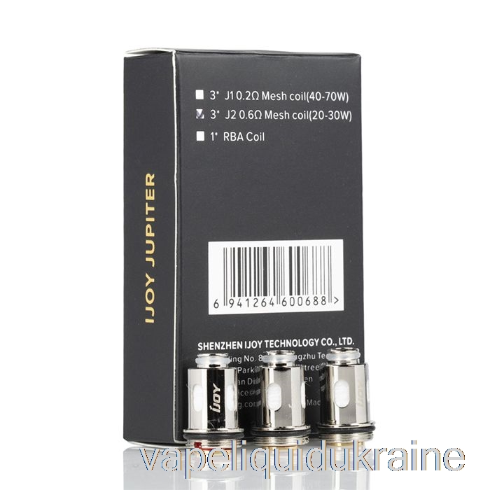 Vape Liquid Ukraine iJoy JUPITER Replacement Coils 0.6ohm Coils